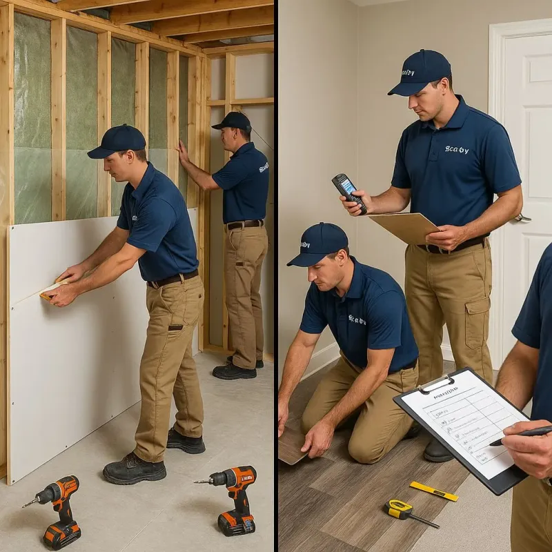 Repairs and Reconstruction process in Cass County, TX