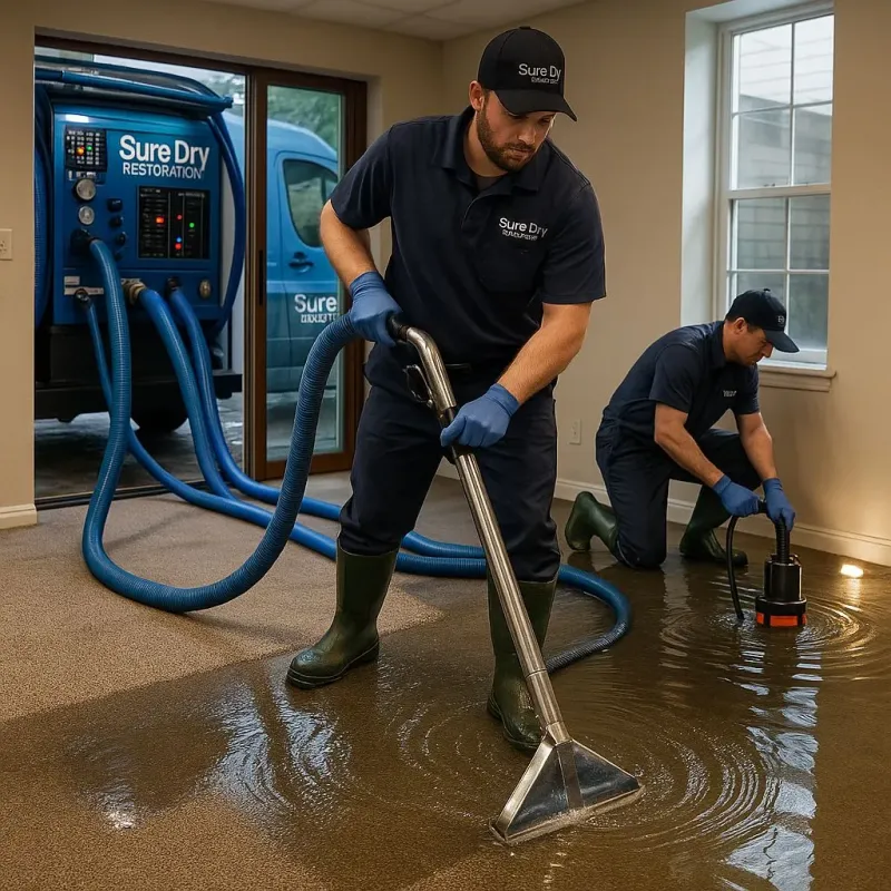 Water Extraction and Removal process in Cass County, TX